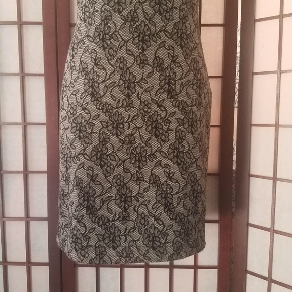 ZARA BLACK AND GRAY DRESS SIZEM - Picture 6 of 8